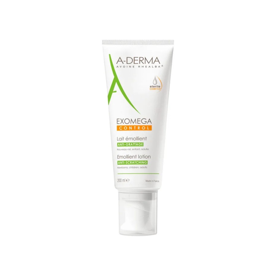 A-DERMA EXOMEGA CONTROL GEL MOUSSANT EMOLLIENT 200ML