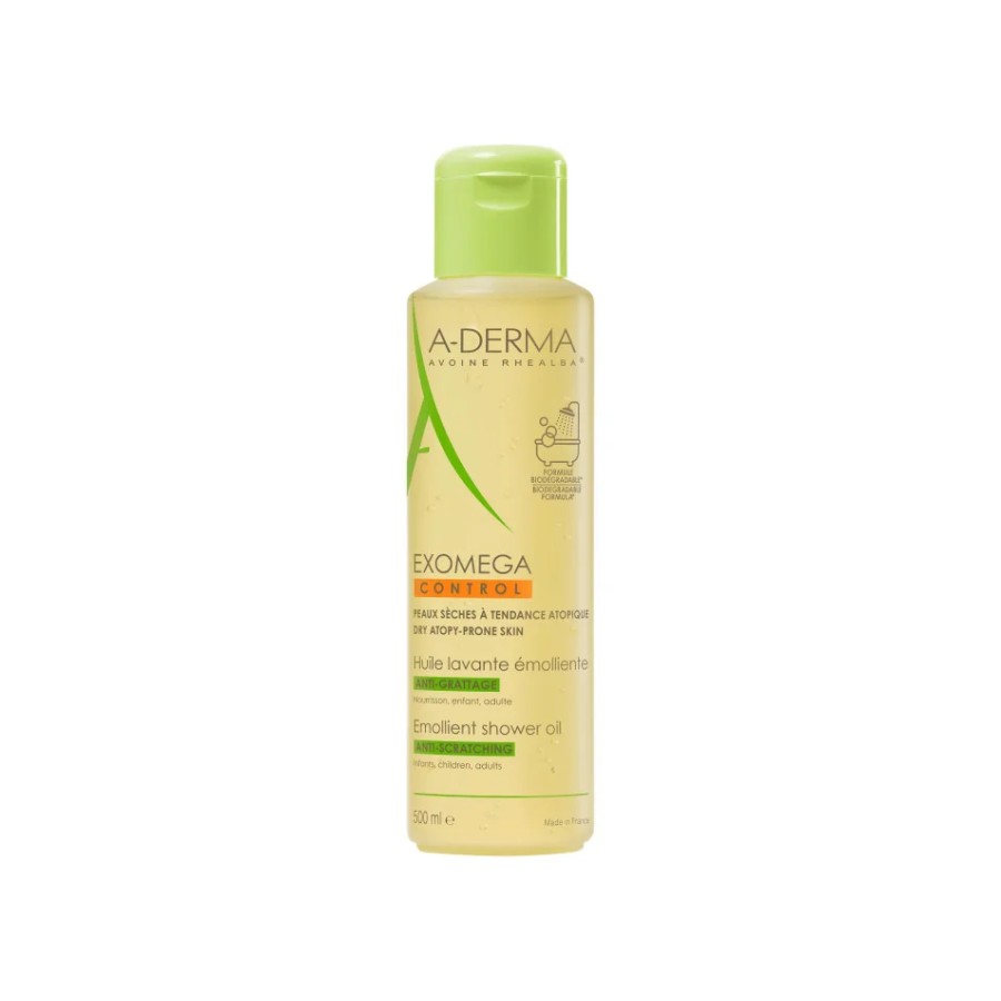 ADERMA EXOMEGA CONTROLE HUILE LAVANTE EMOLLIENTE 500 ML