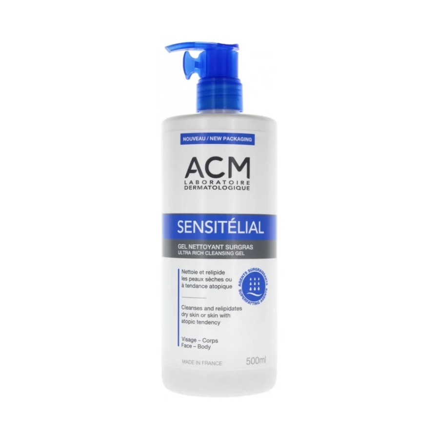 ACM SENSITELIAL GEL NETTOYANT 500 ML