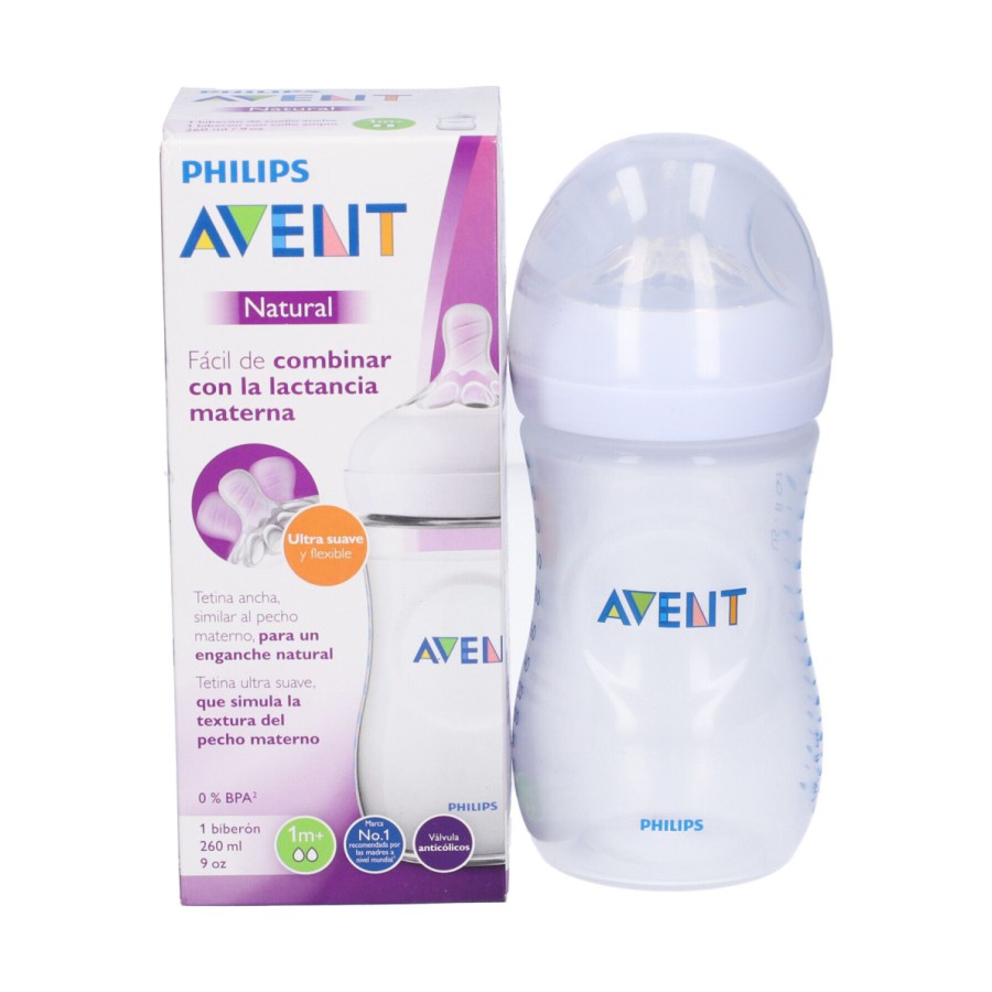 AVENT BIB NATURAL 3.0 TEAT 1M + 260ML