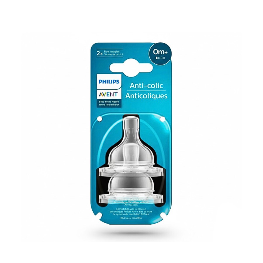 AVENT TETINE ANTI COLIC FLOW 1 +0M REF SCY761/02