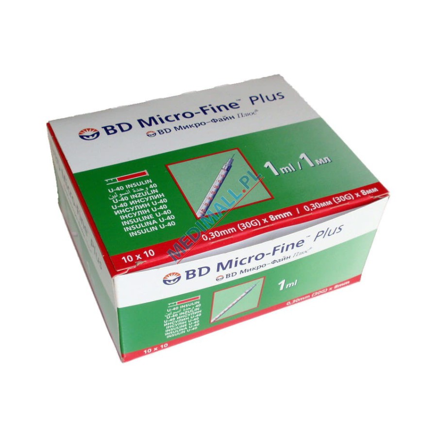 BD MICRO-FINE PLUS 1ML/1ML  sachet