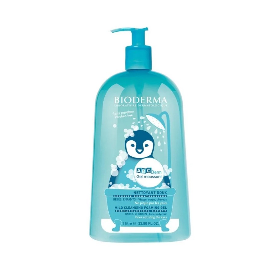 BIODERMA ABC DERM GEL MOUSSANT 1 L