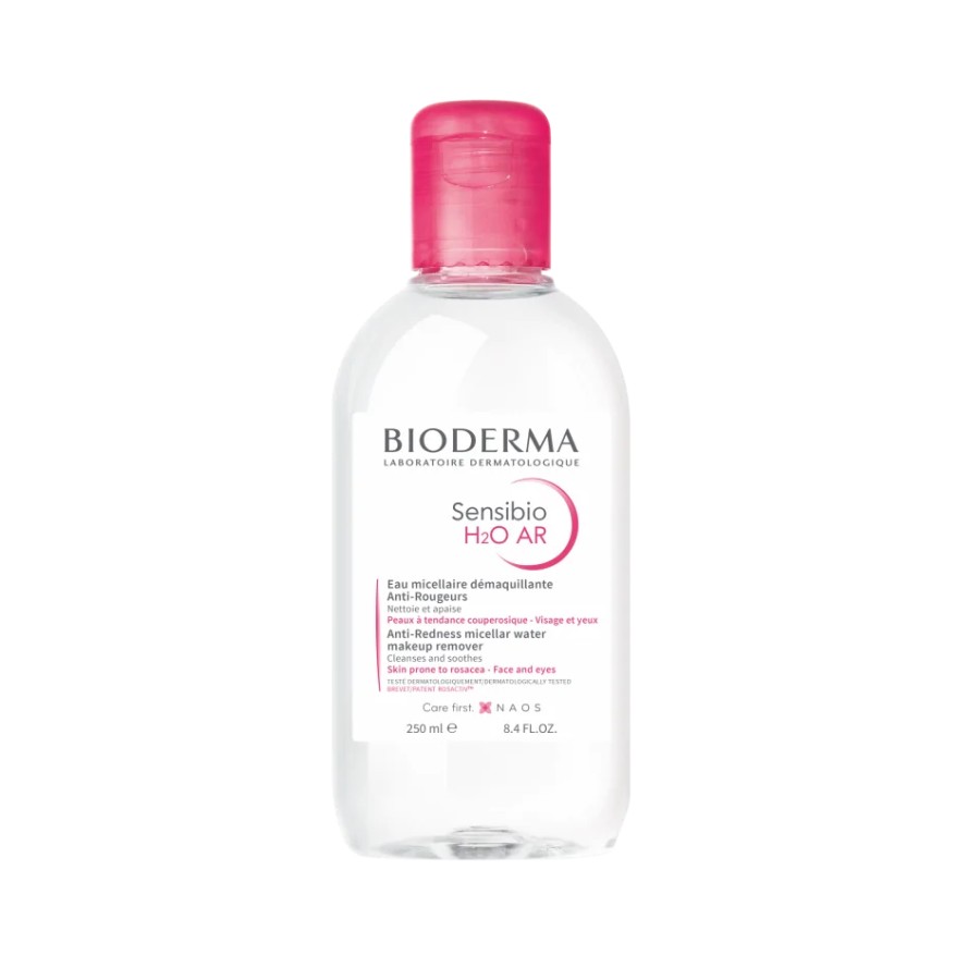BIODERMA SENSIBIO H2O ANTI-ROUGEUR 250ML