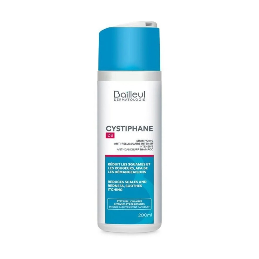 BIORGA CYSTIPHANE SHAMPOOING ANTI PELLICULAIRE INTENSIF DS 200