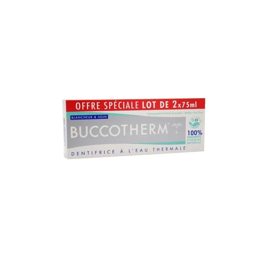 Buccotherm Blancheur Et Soin Gout Menthe 75ml
