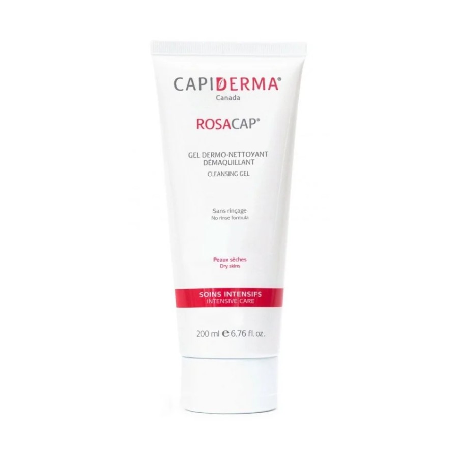 CAPIDERMA ROSACAP GEL DEMAQ ANTI ROUGEUR 200ML