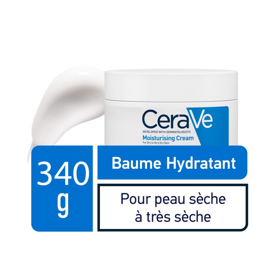 CERAVE BAUME HYDRATANT PEAUX N.TRES.S 340ML