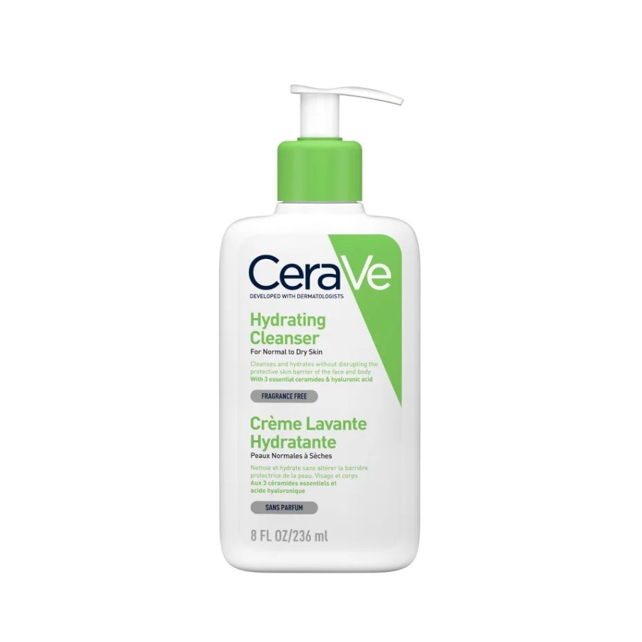 CERAVE CREME LAVANTE HYDRATANTE PEAUX N.S 236 ML
