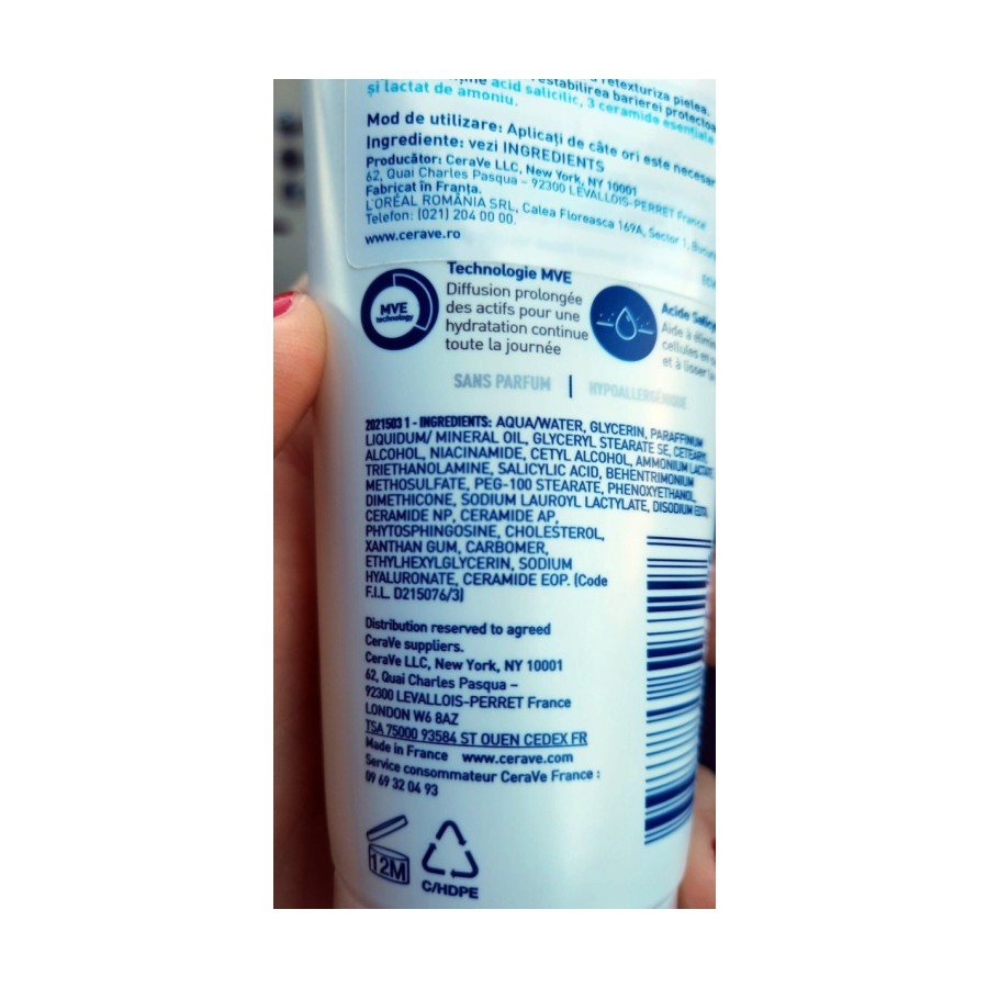 CERAVE SA CREME PIEDS REGENERANTE