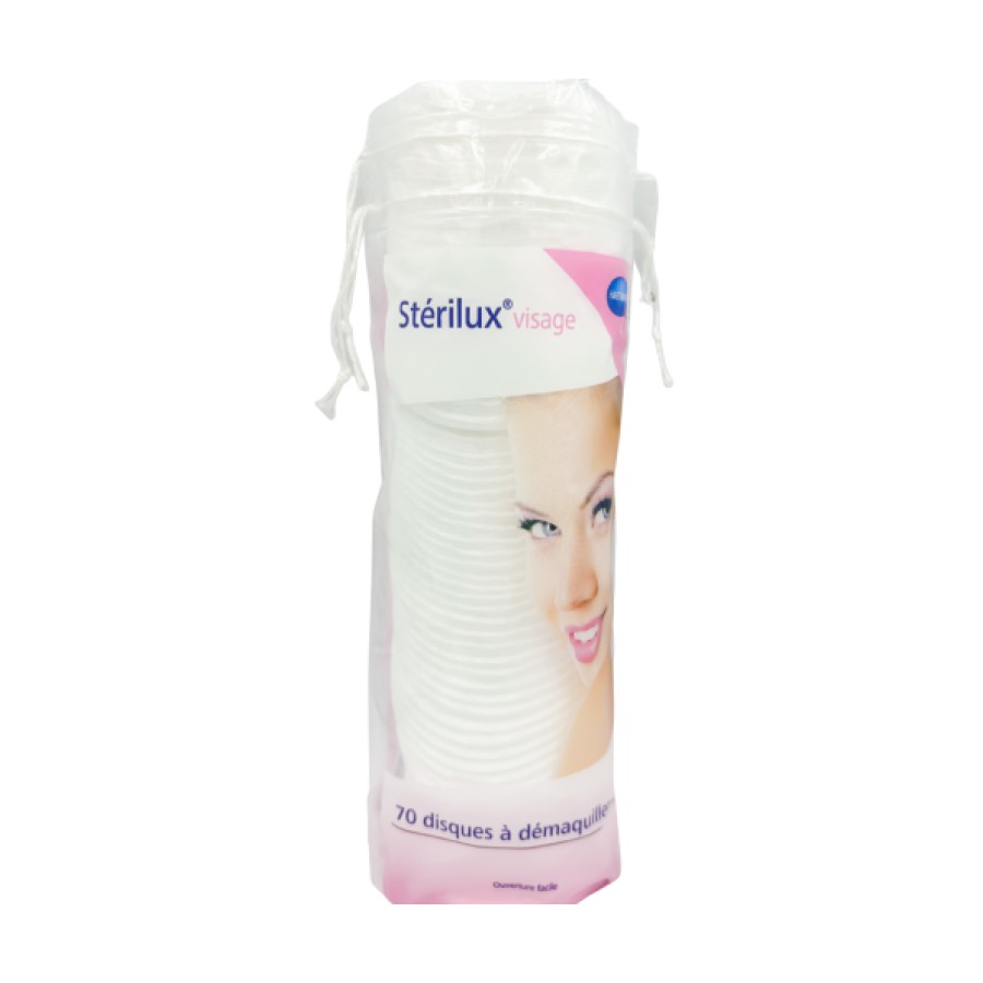 COTON DISQUE STERILUX 70