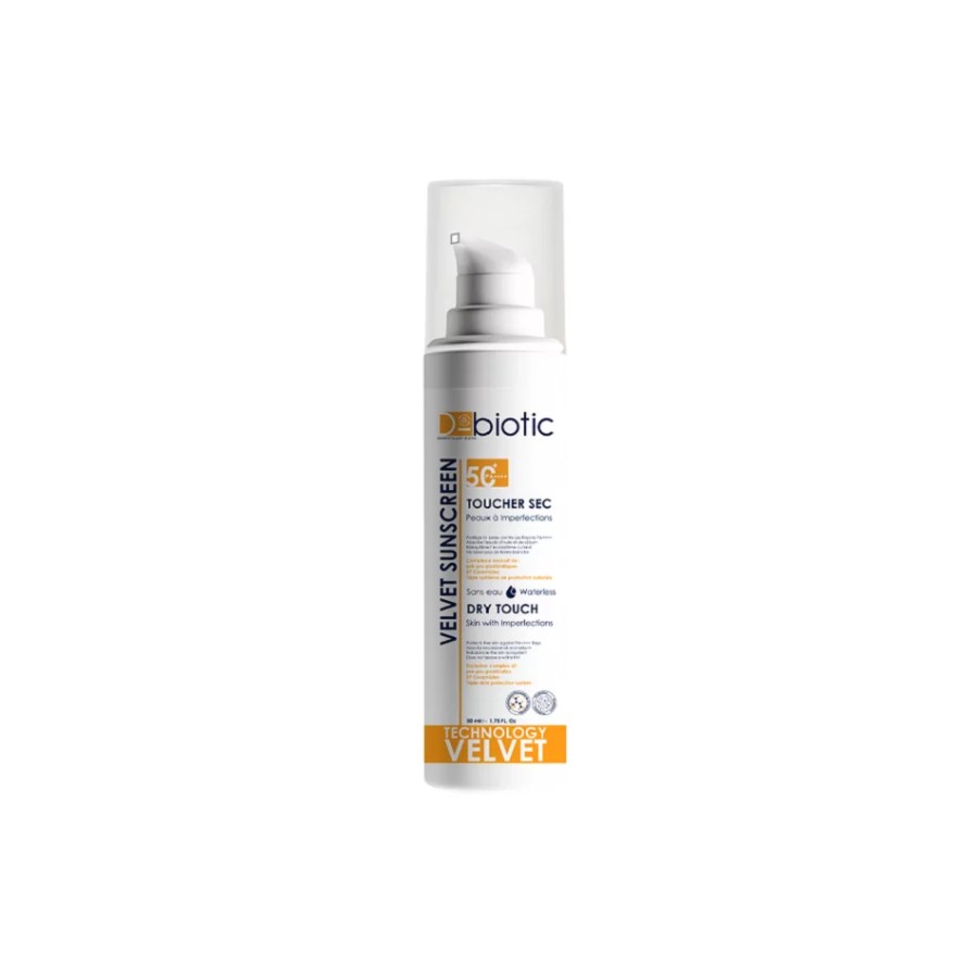 D BIOTIC VELVET SUNSCREEN TOUCHER SEC SPF 50+50