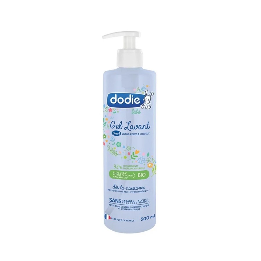 DODIE GEL LAVANT 3 EN 1 FL POMPE 500ML