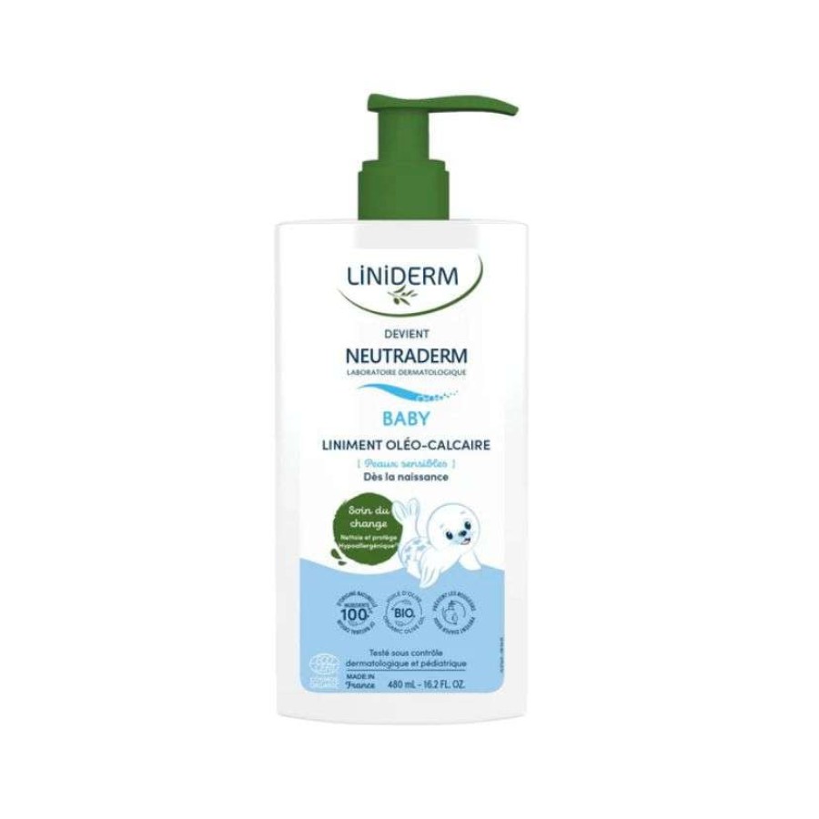 gilbert liniderm neutraderm liniment soin nettoyant pom