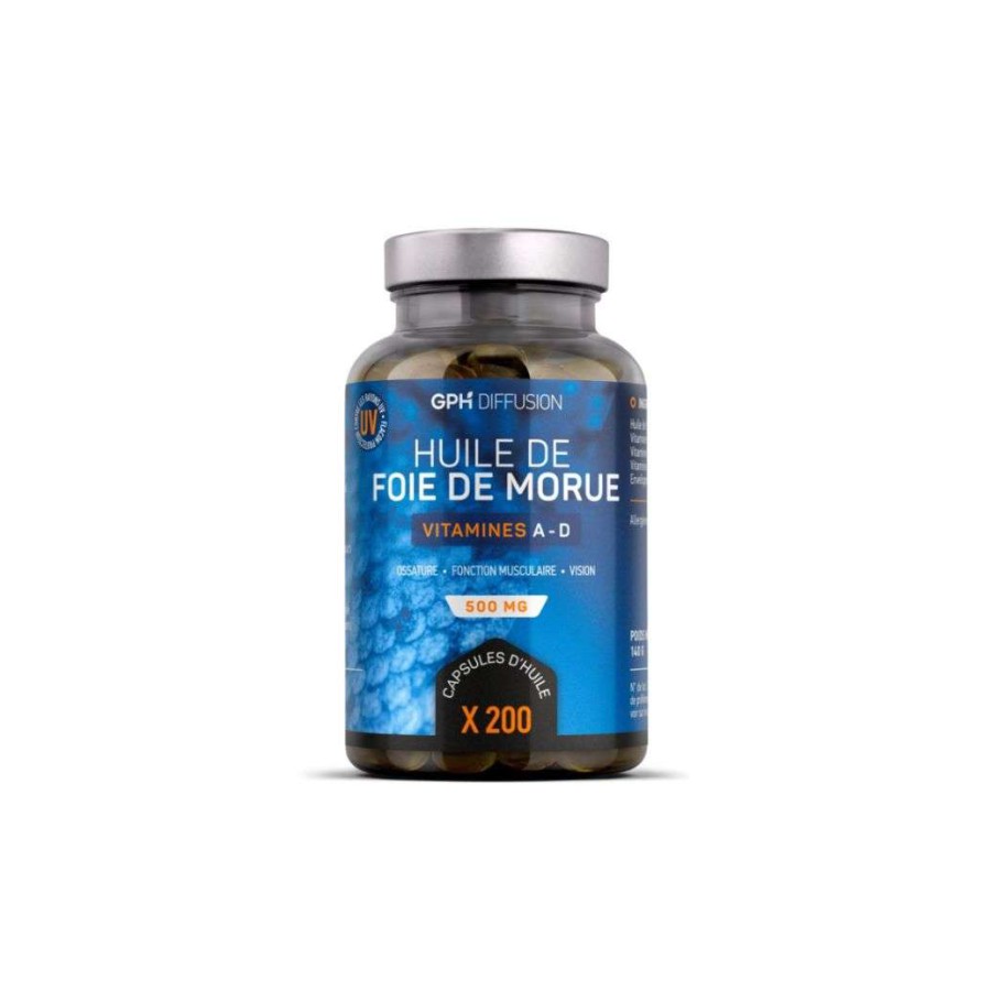 GPH HUILE FOIE DE MORUE 500MG 200CPS