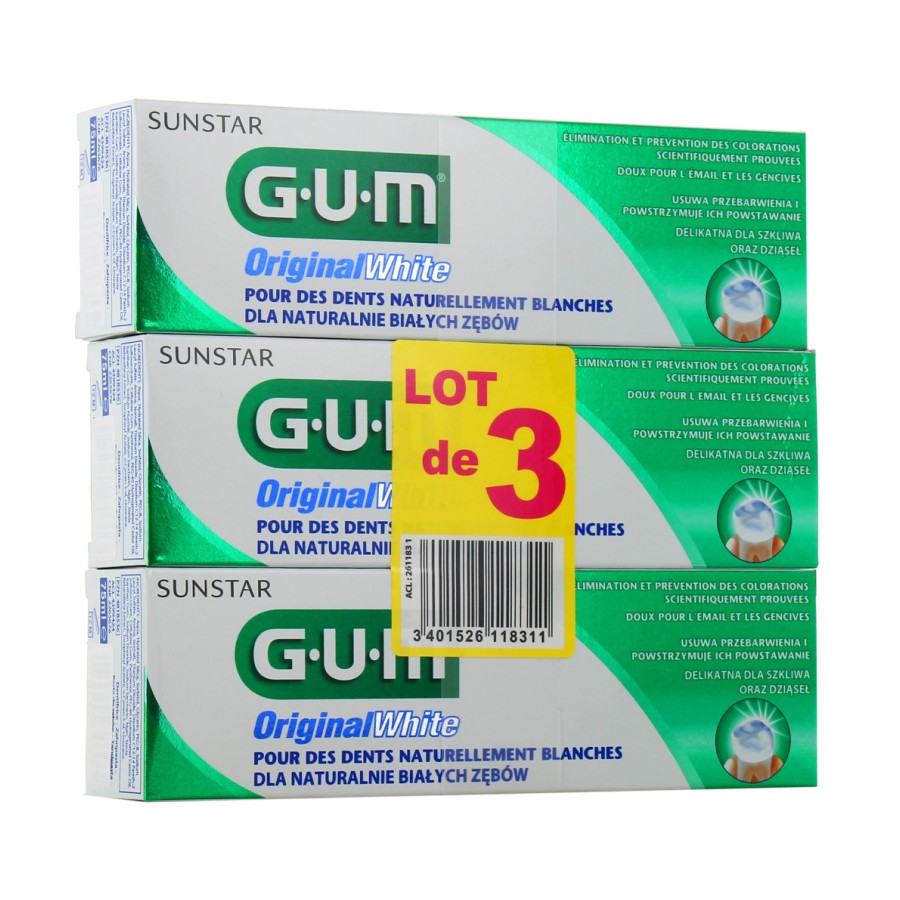 Gum 2 Dent original WHITE N1745/2