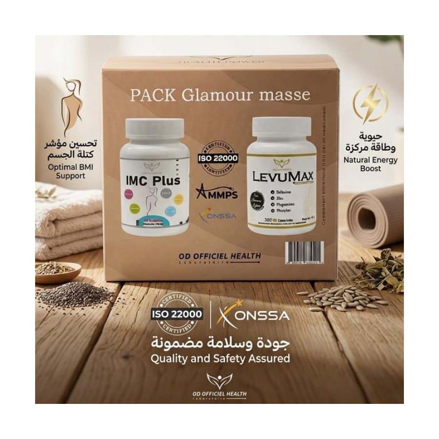 HEALTH POWER GLAMOUR MASSE PACK IMC PLUS 90