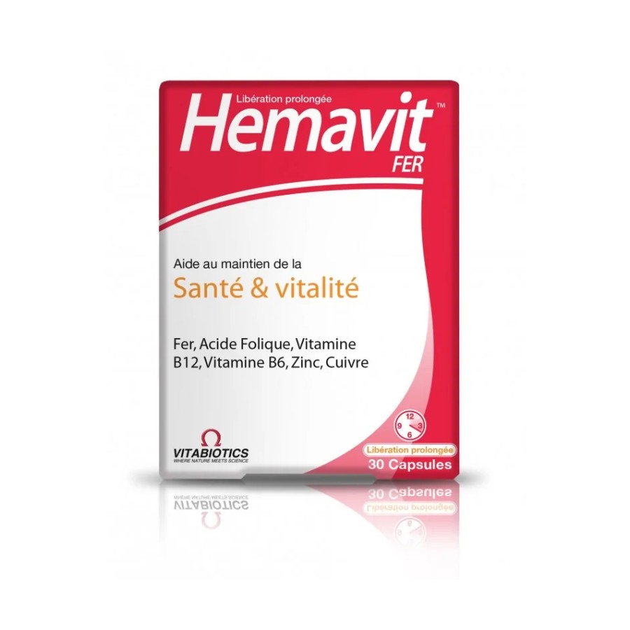 HEMAVIT FER 30 CAPSULRS