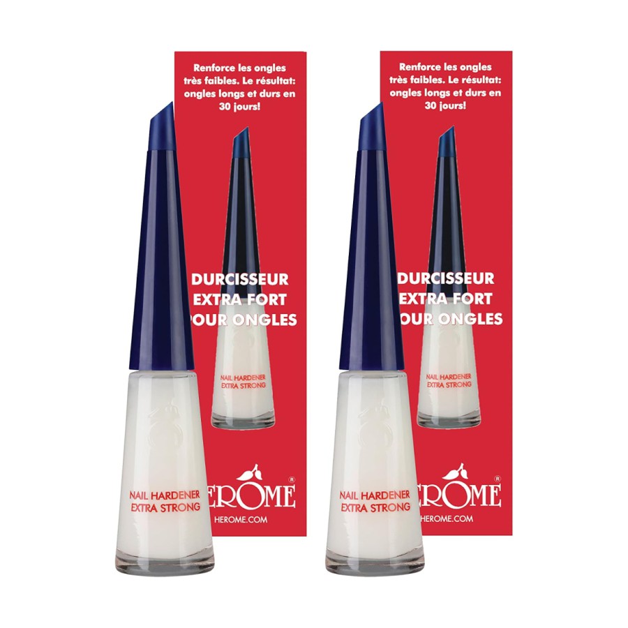 HEROME DUO PACK DURCISSEUR EXTRE FORT POUR ONGLES+DIS