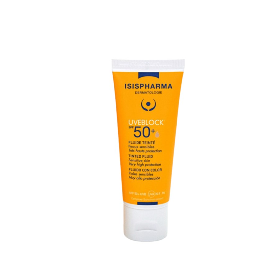 ISIS UVEBLOCK 50+FLUIDE TEINTE CLAIRE 40ML
