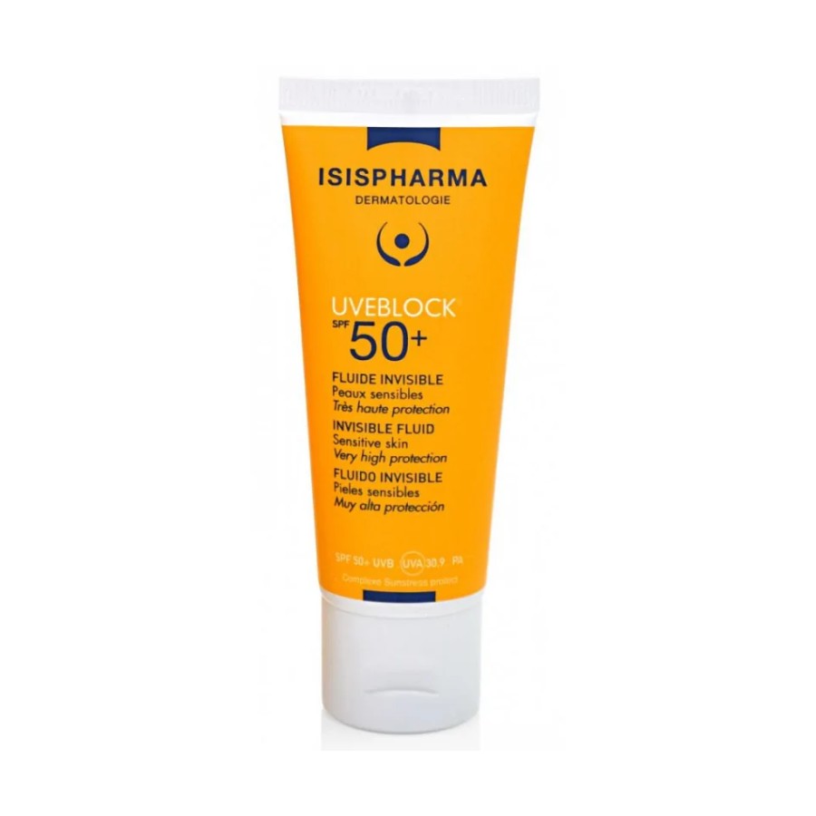 ISIS UVEBLOCK SPF50+INVISIBLE FLUID TUBE 40ML