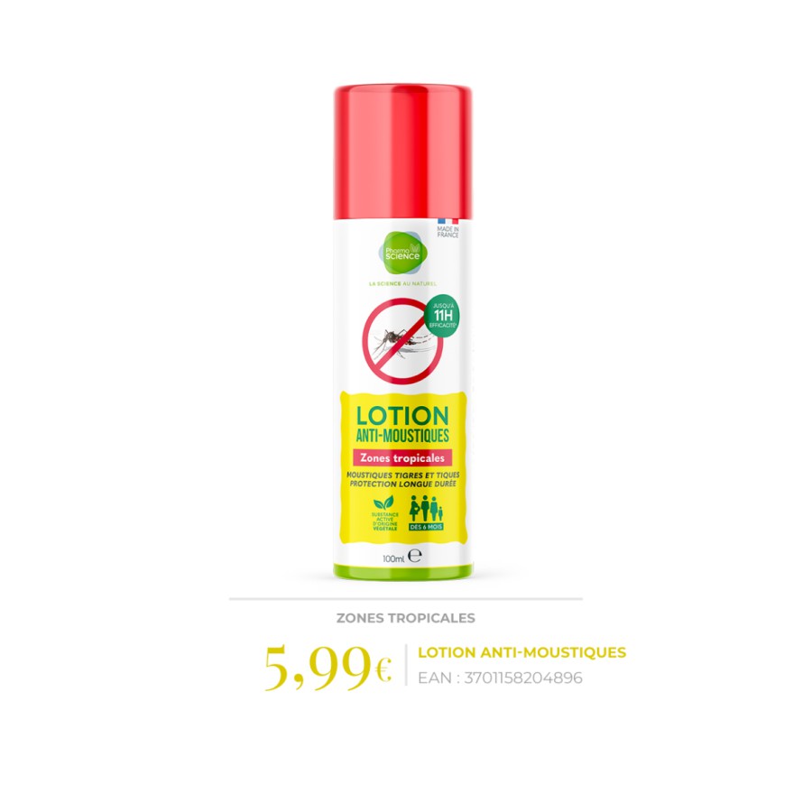 LCP REPULSIF MOUSTIQUES LOTION 100ML