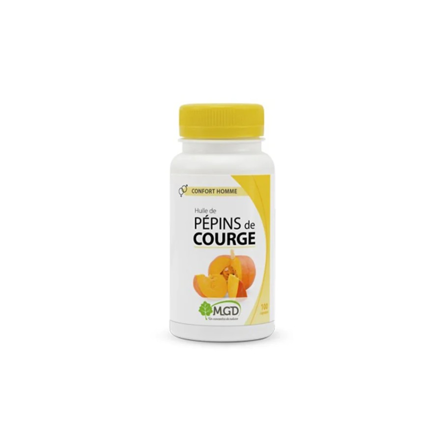 Mgd huile de Pepins De Courge 100 capsules