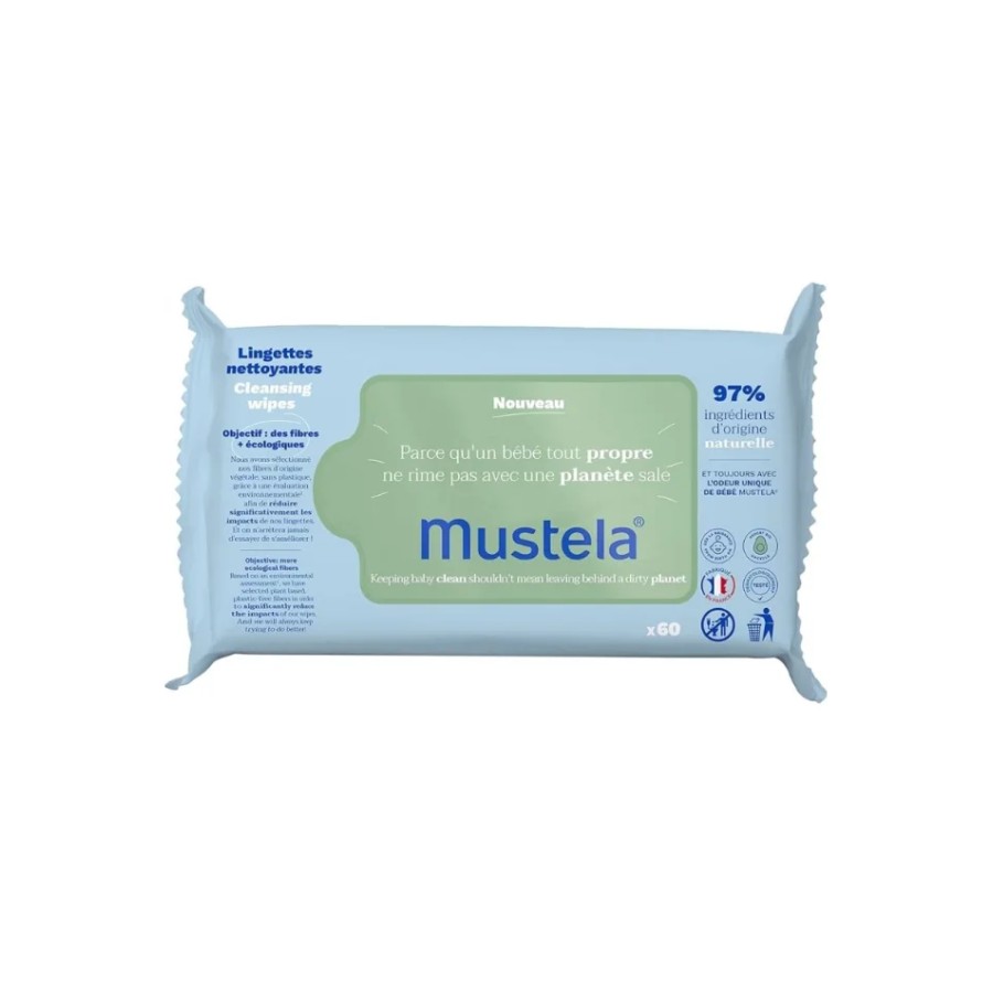 MUSTELA LINGETTE NETT 60PS