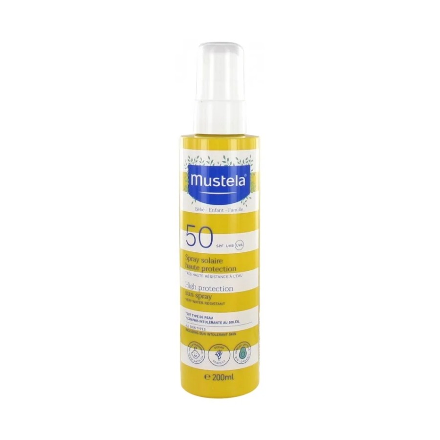 MUSTELA SPRAY SOLAIRE SPF50+200ML