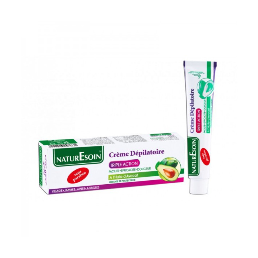 NATURESOIN CREME DEPILATOIRE A L’HUILE D’AVOCAT 50 ML