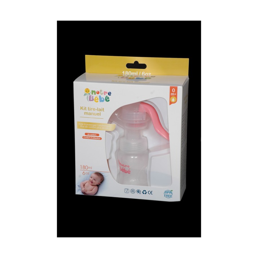 NOTRE BEBE TIRE LAIT MANUEL 180 GM
