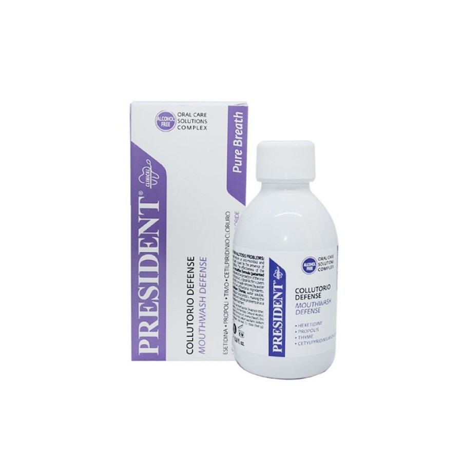 president bain de bouche defe,se 200ml