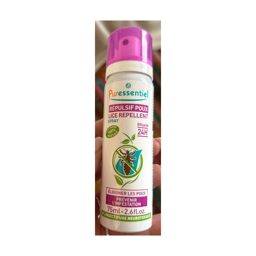 PURESS ANTI POUX SPRAY REPULSIF 24H 75ML