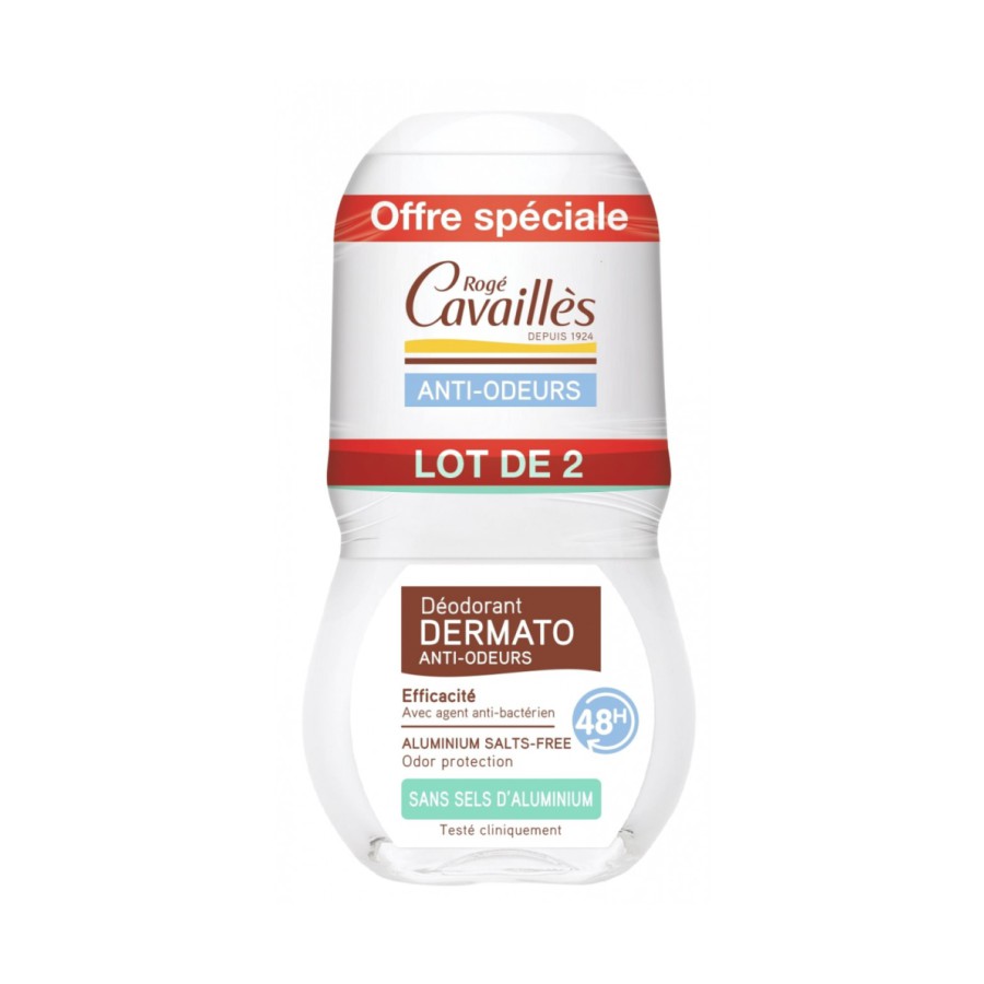 RC DEO DERMATO ANTI ODEURS ROLL ON S.S D'ALIMINIUM PS 48H