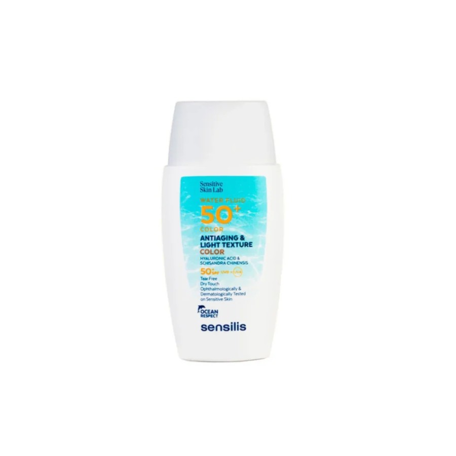 sensilis sun water fluid color spf50+40ml