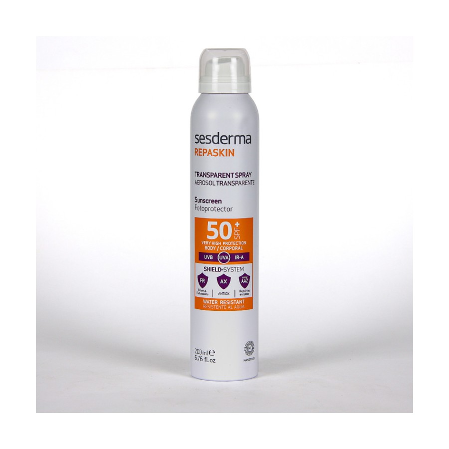 SESDERMA REPASKIN SPRA TRANSPARANT ADULTES SPF 50 200ML