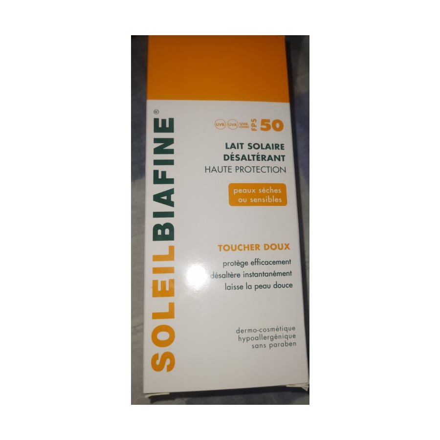 SOLEIL BIAFINE LAIT SOLAIRE 50+ 150ml