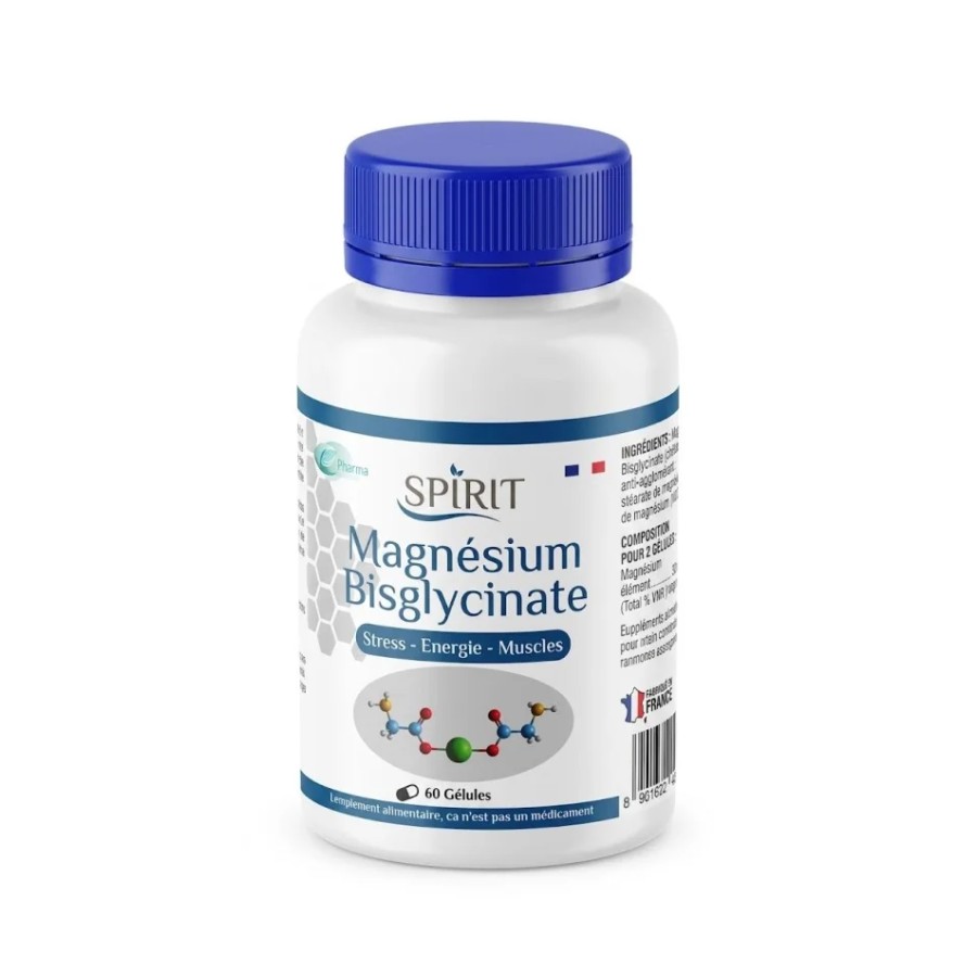 SPIRIT MAGNESIUM BISGLYCINATE 60 GEL