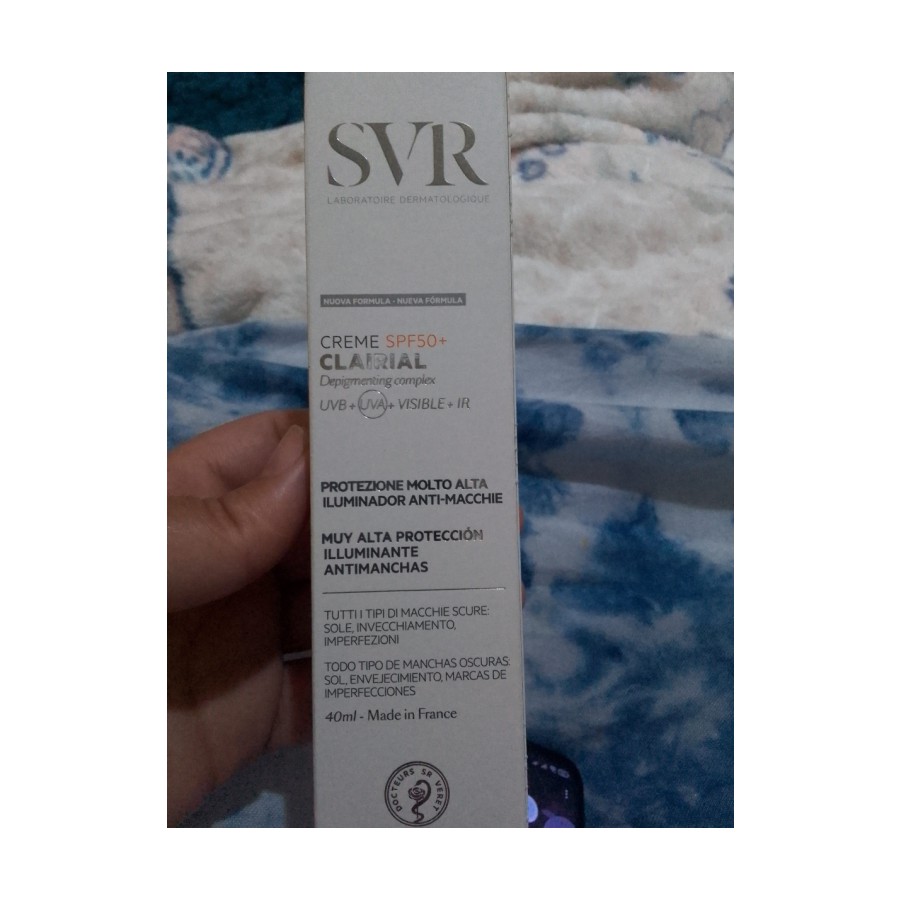 SVR CLAIRIAL CREME SPF 50 40ML