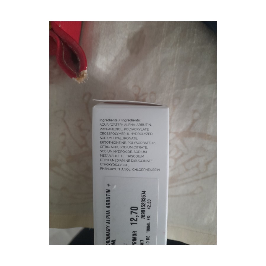 THE ORDINARY ALPHA ARBUTIN 2% + HA 30 ML