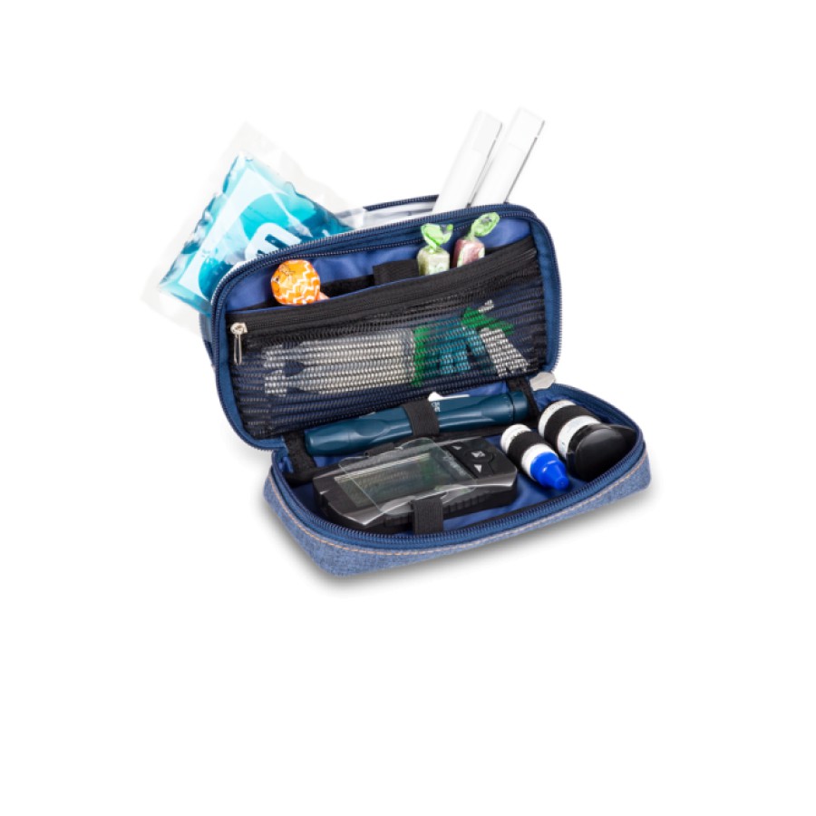TROUSSE ISOTHERMIQUE PR MATERIEL DE DIABETIQUE BLEU