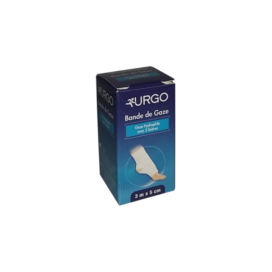 URGO BANDE DE GAZE 3M*5CM