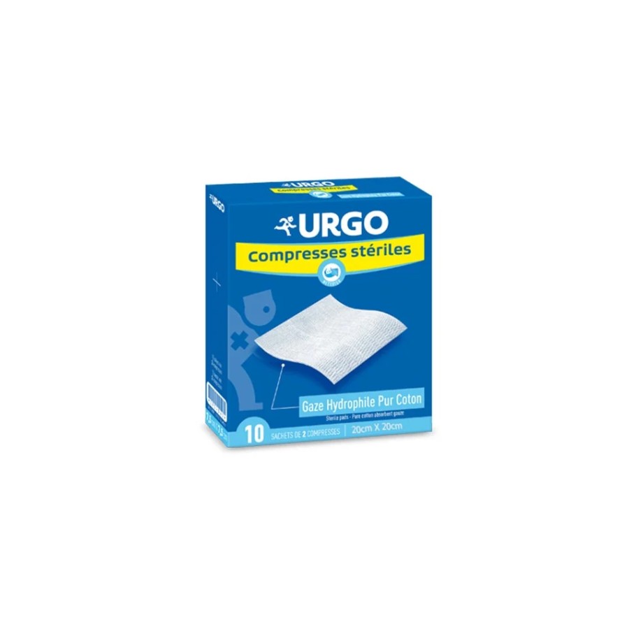 URGO COMPESSE STERISOIN OCULAIRES JUNIOS 10PCS