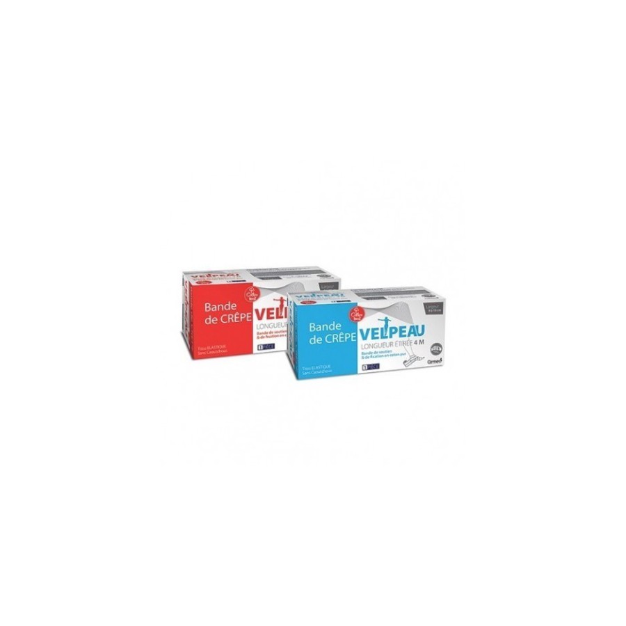 VELPEAU BANDE DE CREPE BLEU 5CM
