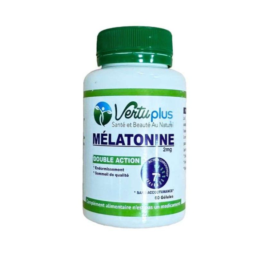 VERTU PLUS MELATONINE 2MG 60GEL