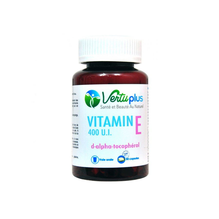 VERTU PLUS VITAMINE E 50 CPS
