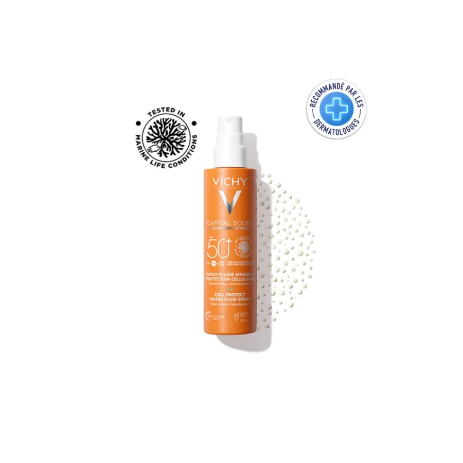 VH CAPITAL SOLEIL SPRAY FLUIDE INVISIBLE SPF50+ 200ML